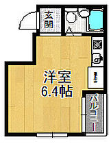 グローバル武庫川学院前  ｜ 兵庫県西宮市笠屋町（賃貸マンション1R・2階・16.00㎡） その2