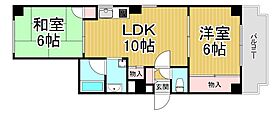 アダチイエムビル  ｜ 兵庫県西宮市馬場町（賃貸マンション2LDK・4階・50.00㎡） その2