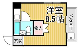 兵庫県西宮市丸橋町（賃貸マンション1K・2階・18.98㎡） その2