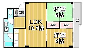 サニークレスト宝塚  ｜ 兵庫県宝塚市梅野町（賃貸マンション2LDK・1階・52.44㎡） その2