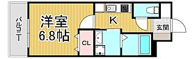 兵庫県西宮市笠屋町（賃貸マンション1K・2階・25.64㎡） その2