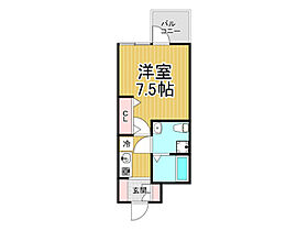 S-FORT西宮  ｜ 兵庫県西宮市戸田町（賃貸マンション1K・8階・24.48㎡） その2