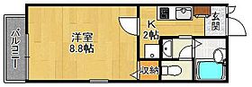 リタフラッツＡ  ｜ 兵庫県西宮市中殿町（賃貸アパート1K・1階・26.67㎡） その2