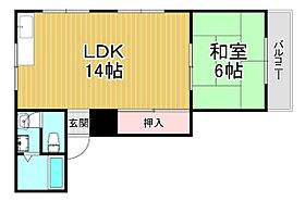 クレール宝塚2  ｜ 兵庫県宝塚市美座2丁目（賃貸マンション1LDK・2階・40.00㎡） その2