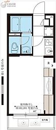 リブリ・石川町 1階1Kの間取り