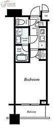 エル・グランジュテ横濱 1Kの間取図画像