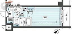 フェニックス新横濱エオール 1Kの間取図画像
