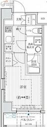 RELIAyoshinocho2 1Kの間取図画像