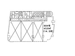 Absolute横濱馬車道ビルの間取図画像