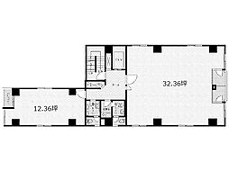喜多ビルの間取図画像