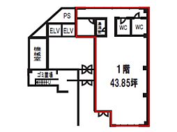 グランバレー三崎町の間取図画像