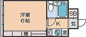 メネダス  ｜ 大阪府大阪市住之江区安立2丁目（賃貸マンション1K・4階・18.00㎡） その2