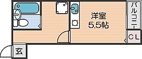 サニーハイツタカヨシ  ｜ 大阪府大阪市住之江区御崎1丁目（賃貸マンション1R・3階・18.50㎡） その2