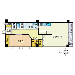 唐人町駅 13.0万円