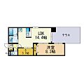 MODERNPALAZZO唐人町1階12.0万円
