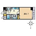 グランディール大濠4階6.7万円