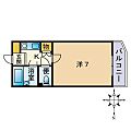 シャトレ21六本松1階3.1万円