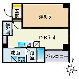 間取図画像 1DK