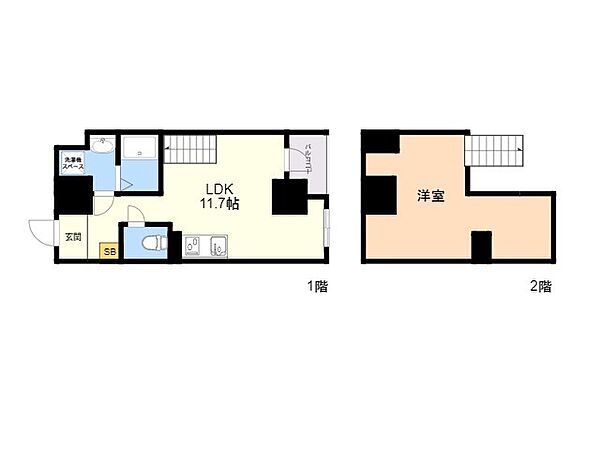 ＭＯＤＥＲＮ　ＰＡＬＡＺＺＯ天神東グランM 702｜福岡県福岡市博多区大博町(賃貸マンション1LDK・7階・40.76㎡)の写真 その2