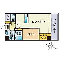 フォレストドルフ天神 405 ｜ 福岡県福岡市中央区天神３丁目10番25号（賃貸マンション1LDK・4階・39.61㎡） その2