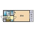 朝日プラザ天神5階5.0万円