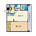 HF大濠レジデンスBAYS1DE3階8.8万円