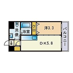 間取図画像 1DK