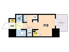 ＭＯＤＥＲＮ　ＰＡＬＡＺＺＯ 天神南2 307 ｜ 福岡県福岡市中央区清川２丁目3番25号（賃貸マンション1R・3階・18.00㎡） その2