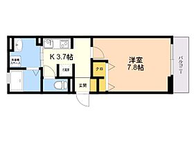 ＣＡＳＡ白金 205 ｜ 福岡県福岡市中央区白金１丁目11番28号（賃貸アパート1K・2階・29.31㎡） その2