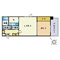 エンクレスト天神南311階8.9万円