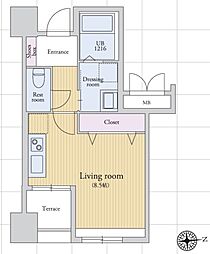 間取図画像 ワンルーム