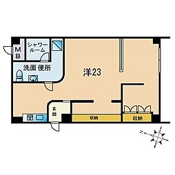 間取図画像 ワンルーム