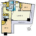 グランアルト天神タワー7階24.0万円