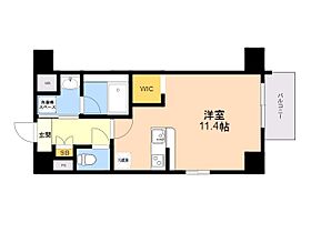 フェロー博多駅南 801 ｜ 福岡県福岡市博多区博多駅南２丁目16番10号（賃貸マンション1R・8階・31.62㎡） その2