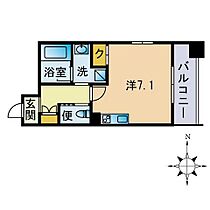 スラージュＩＹ 901 ｜ 福岡県福岡市博多区博多駅中央街（賃貸マンション1R・9階・24.82㎡） その2