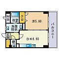ローヤルマンション博多駅前4階7.4万円