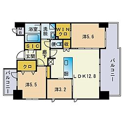 間取図画像 3LDK