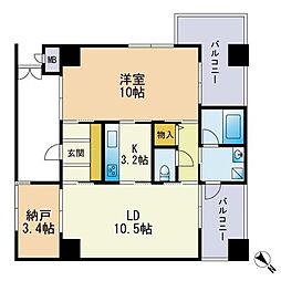 間取図画像 1SLDK