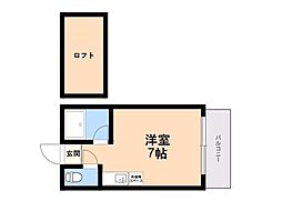 間取図画像 ワンルーム