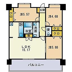 間取図画像 3LDK