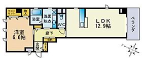 エスアイアール高宮 201 ｜ 福岡県福岡市南区高宮３丁目18番23号（賃貸マンション1LDK・2階・48.87㎡） その2