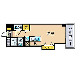 間取図画像 1DK