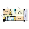 アンピールメゾン姪浜駅南6階9.9万円