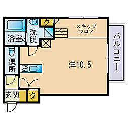 間取図画像 ワンルーム