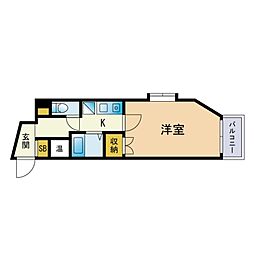 間取図画像 1K