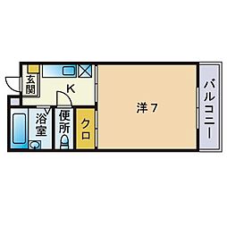 間取図画像 1K