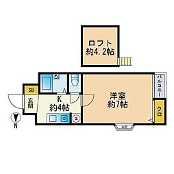 藤崎駅 3.9万円