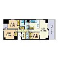 高取K-FLAT2階13.3万円