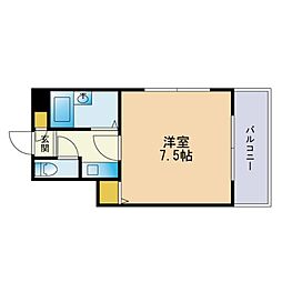 間取図画像 1K