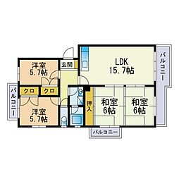 間取図画像 4LDK